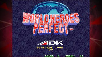WORLD HEROES PERFECT Affiche