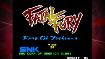 FATAL FURY ACA NEOGEO постер