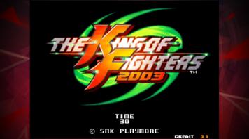 KOF 2003 ACA NEOGEO Affiche