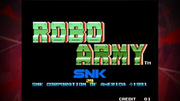 ROBO ARMY ACA NEOGEO Affiche