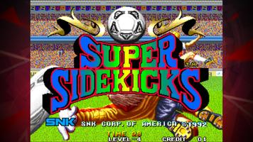 SUPER SIDEKICKS ACA NEOGEO الملصق