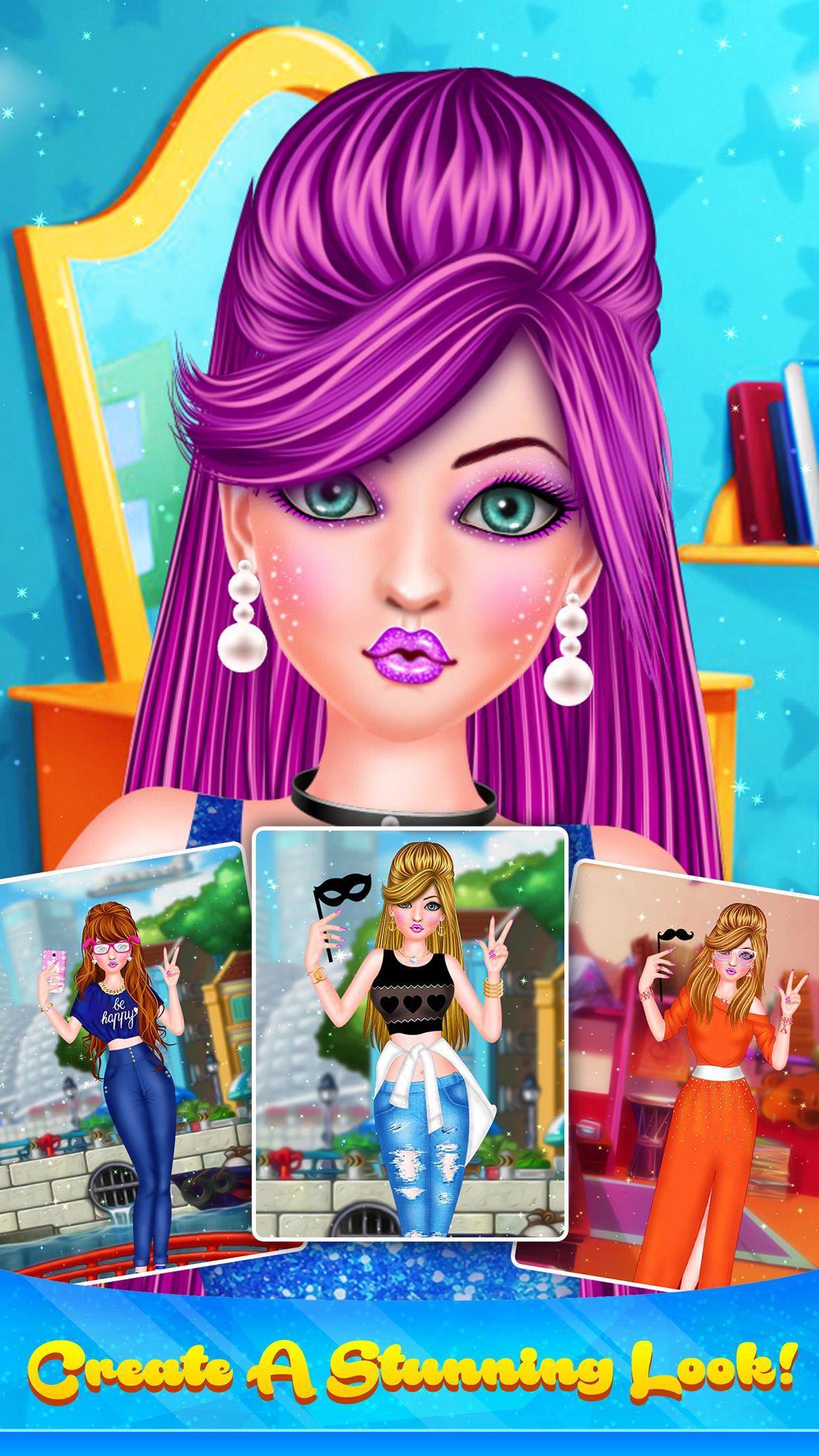 Pout Fashion Doll - Selfie Girl Beauty Salon for Android - APK Download
