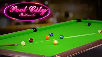 Pool Billiards City Poster