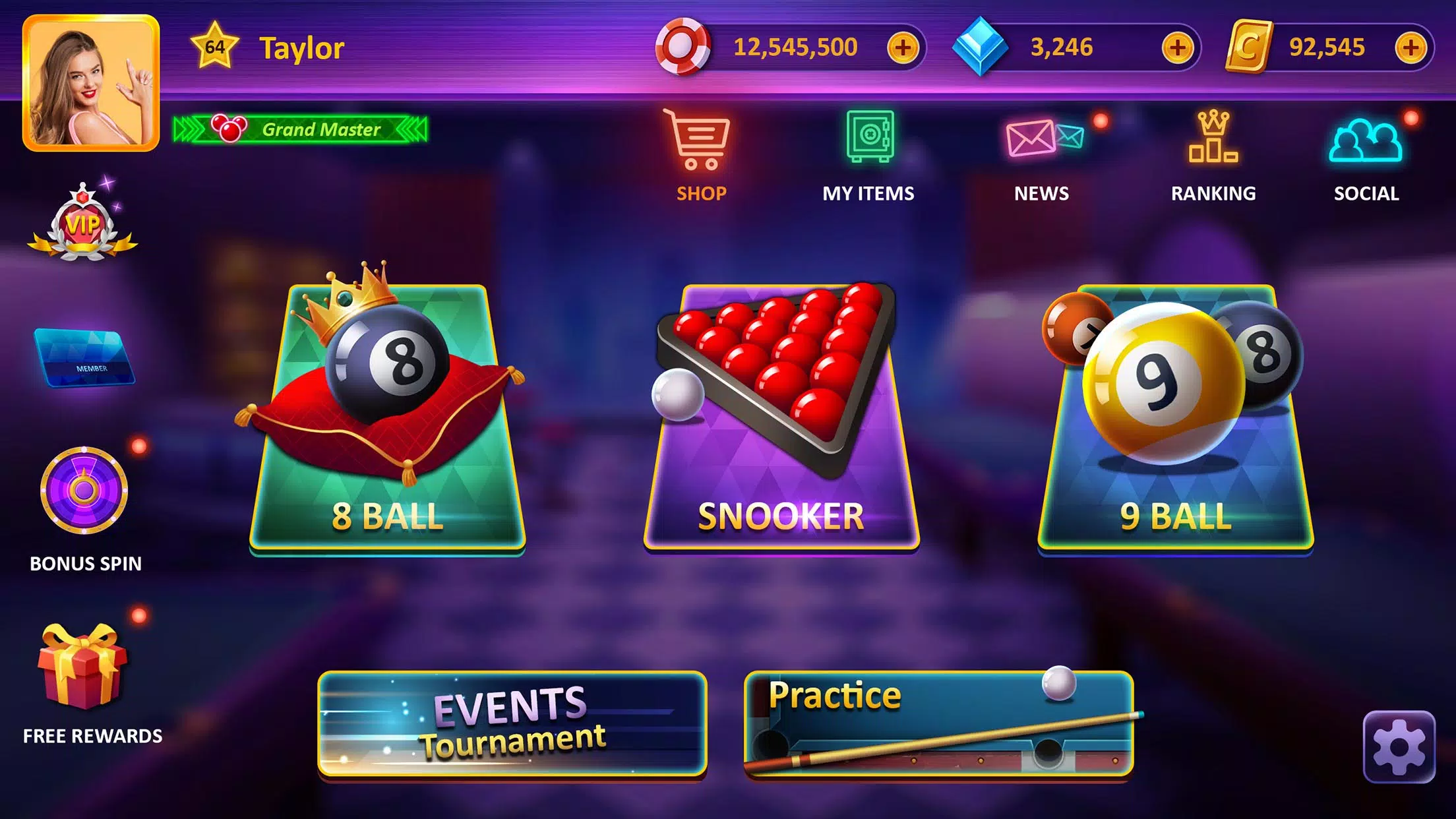 Doyu 8 Ball - Jogo Gratuito Online