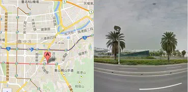 GPS位置と地図