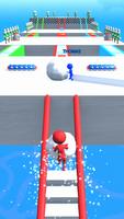 Snowball Race: Snow Game screenshot 1