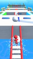 Snowball Race: Snow Game ภาพหน้าจอ 1