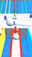 Snowball Race: Snow Game اسکرین شاٹ 3