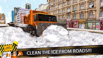 Snow Blower Truck- Heavy Excavator Snow Plow screenshot 1
