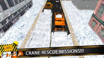 Snow Blower Truck- Heavy Excavator Snow Plow screenshot 2