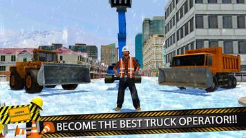 Snow Blower Truck- Heavy Excavator Snow Plow screenshot 3