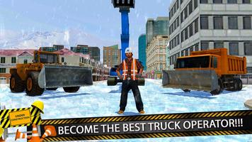 Snow Blower Truck- Heavy Excavator Snow Plow 截图 3