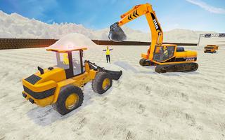 Snow Excavator Crane Simulator capture d'écran 3