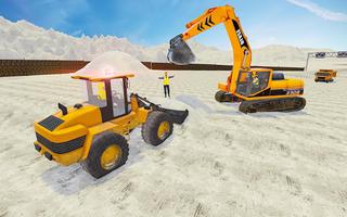 Snow Excavator Crane Simulator Ekran Görüntüsü 3
