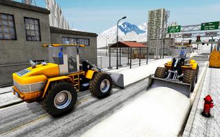 Snow Excavator Crane Simulator скриншот 2