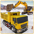Snow Heavy Excavator Simulator icon