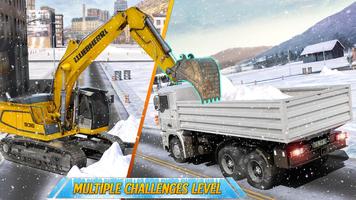 Snow Heavy Excavator Simulator screenshot 3