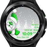Santa Clock Christmas Watch