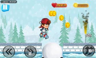 Snow Skater Boy capture d'écran 3