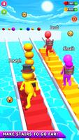 Bridge Snow Race game runner Ekran Görüntüsü 1