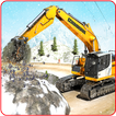 Uphill Stone Cutter Heavy Excavator Simulator