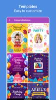 Birthday Greeting Cards Maker screenshot 1