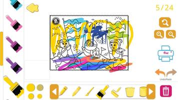 Snowy -  Painting  and Coloring পোস্টার