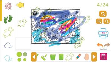 Snowy -  Painting  and Coloring স্ক্রিনশট 1