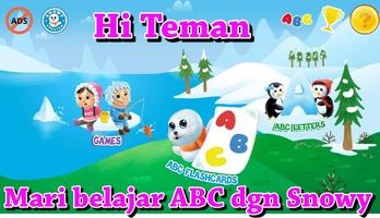 Kartu belajar ABC dan Permainan gratis untuk anak poster