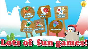Flashcards & Free games for children to learn ABC Screenshot 1