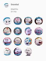 برنامه‌نما Autocollant Snowbal For Whatsp عکس از صفحه