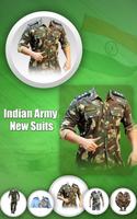Indian Army Photo Suit Editor Affiche