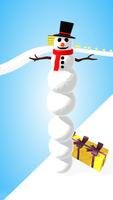 Snowman Surfer poster