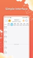 Class Schedule App syot layar 1
