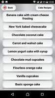 Cake Recipes screenshot 1