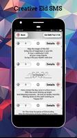 Eid SMS in English 2020 poster