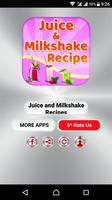 Juice and Milkshake Recipes poster