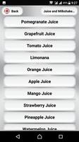 Juice and Milkshake Recipes screenshot 1