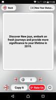 Happy New Year SMS Status screenshot 1