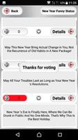 Happy New Year SMS Status screenshot 2