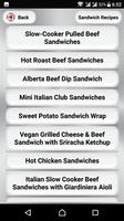 Sandwich Recipes screenshot 1