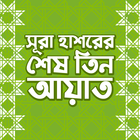সূরা হাশর শেষ ৩ আয়াত icon