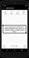 Ağır Sözler -Laf Sokucu Sözler تصوير الشاشة 2