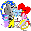 BT21 Color By Number - BT21 Paint By Number APK