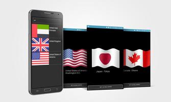 World Flags - Live Wallpapers- Affiche