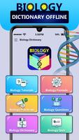 Biology Dictionary الملصق