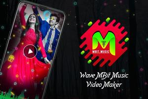 Master Wave Video Maker :Lyric পোস্টার