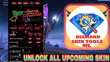 Legend Diamond Skin Tools ML الملصق
