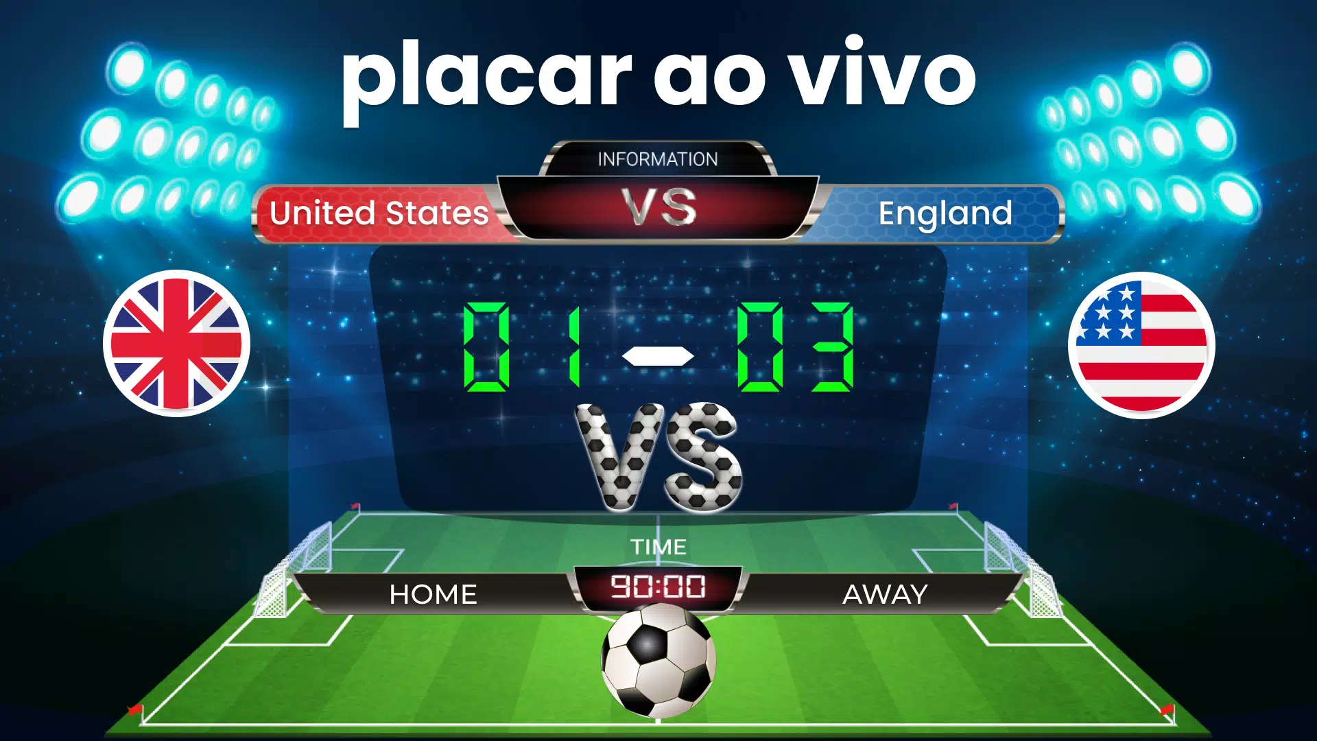 Download do APK de Futebol Resultados ao Vivo para Android