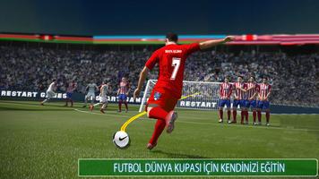 futbol şampiyonu tekme futbol Ekran Görüntüsü 1